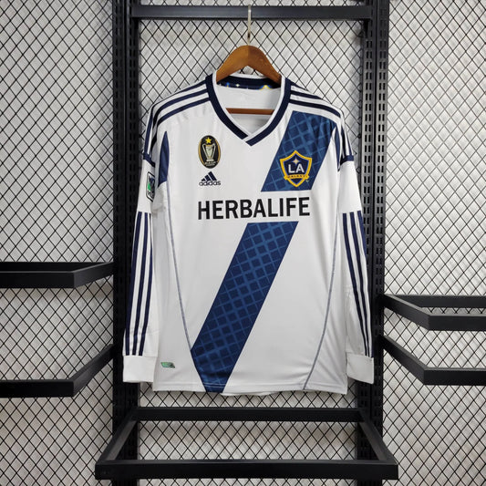Camiseta LA Galaxy Local Retro Manga Larga 2012