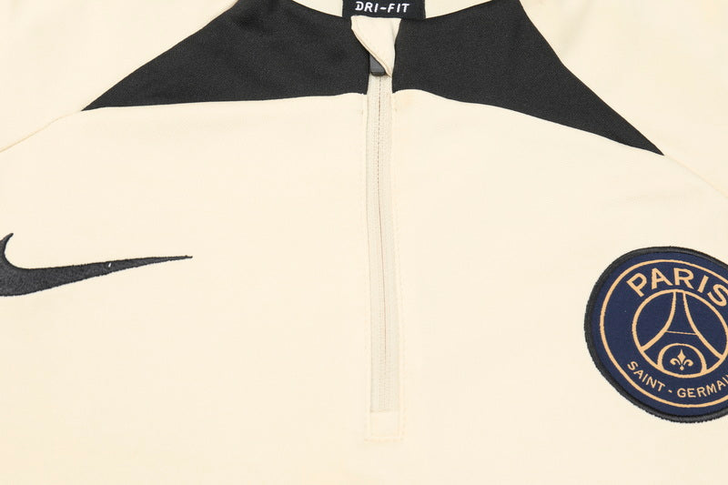 Buzo de entrenamiento PSG Beige 23-24