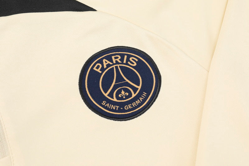 Buzo de entrenamiento PSG Beige 23-24