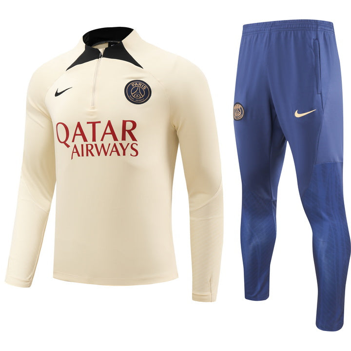 Buzo de entrenamiento PSG Beige 23-24