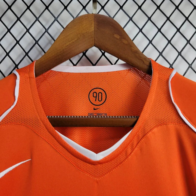 Camiseta Países Bajos Local Retro 2004