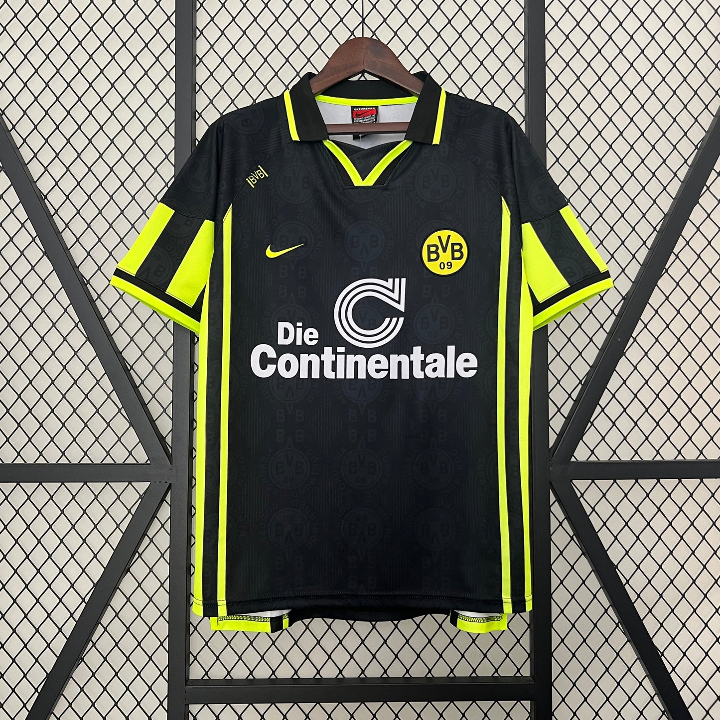 Camiseta Borussia Dortmund Retro Visita 1996/97