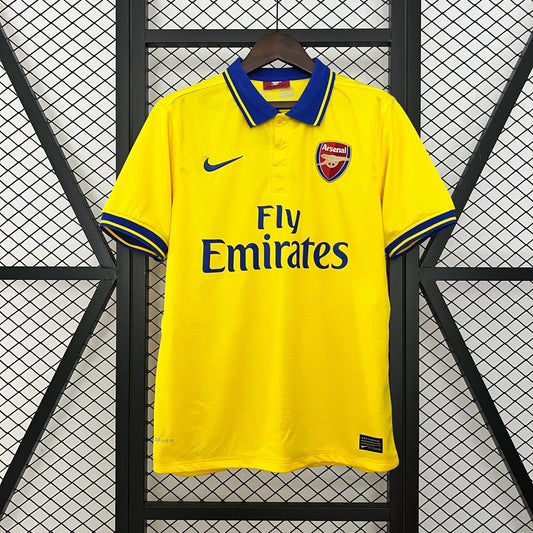 Camiseta Arsenal Visita Retro 2013/14 Versión Fan