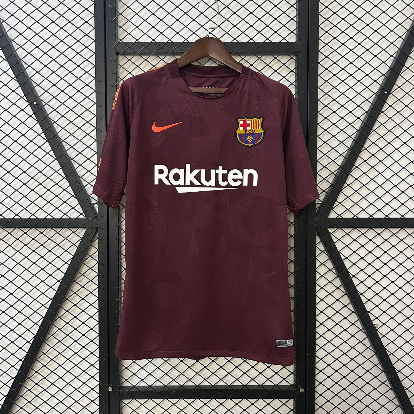 Camiseta Barcelona Tercera Retro 2017/18 Versión Fan