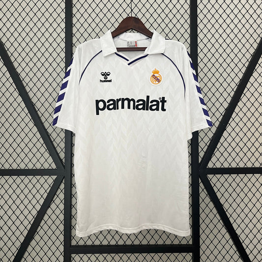Camiseta Real Madrid Local Retro 1988 Versión Fan