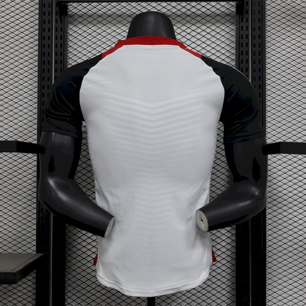 Camiseta Manchester United Pre-Partido Blanco 2025/26 Versión Jugador