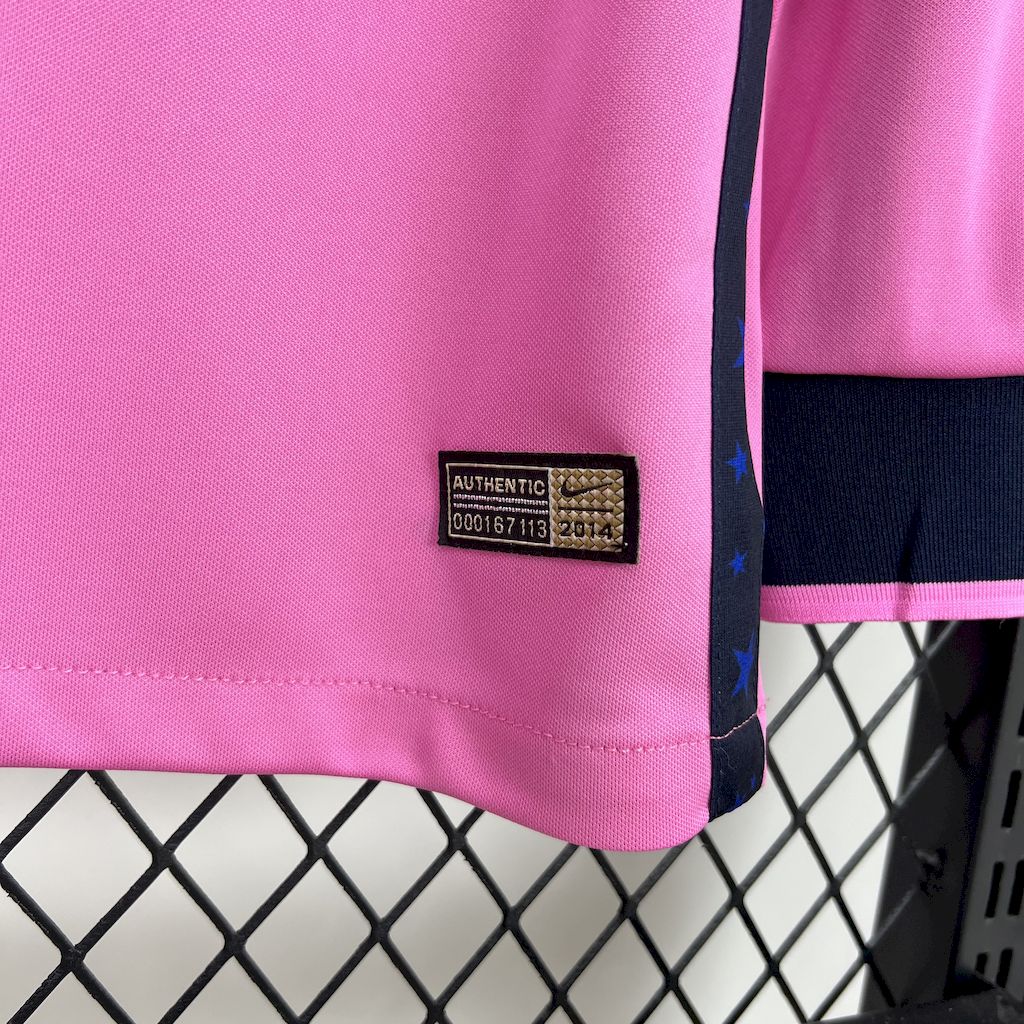 Camiseta Boca Juniors Visita Manga Larga Retro 2013/14 Versión Fan