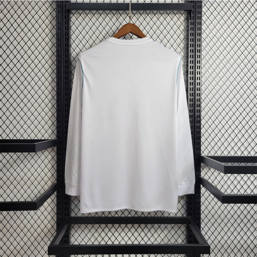 Camiseta Real Madrid Local Manga Larga Retro 2017/18