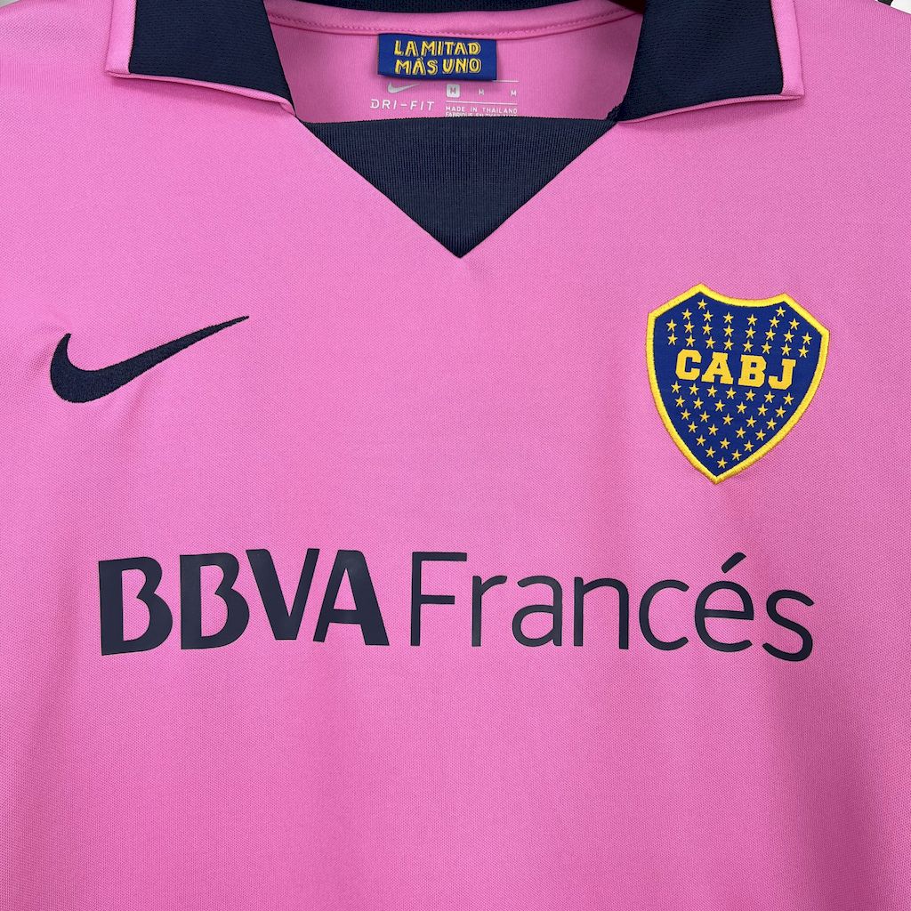 Camiseta Boca Juniors Visita Manga Larga Retro 2013/14 Versión Fan