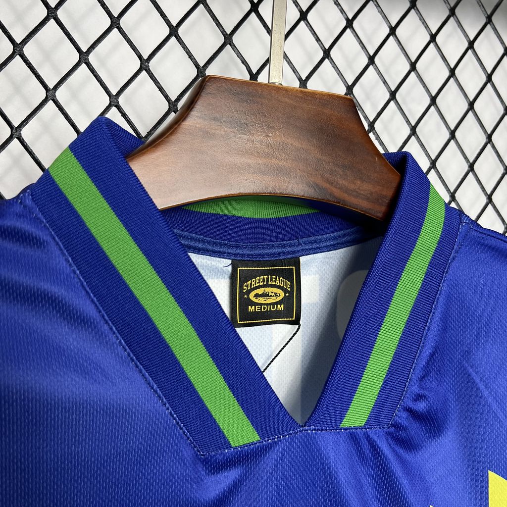 Camiseta Brasil Visita Corteiz Logo Retro 1995