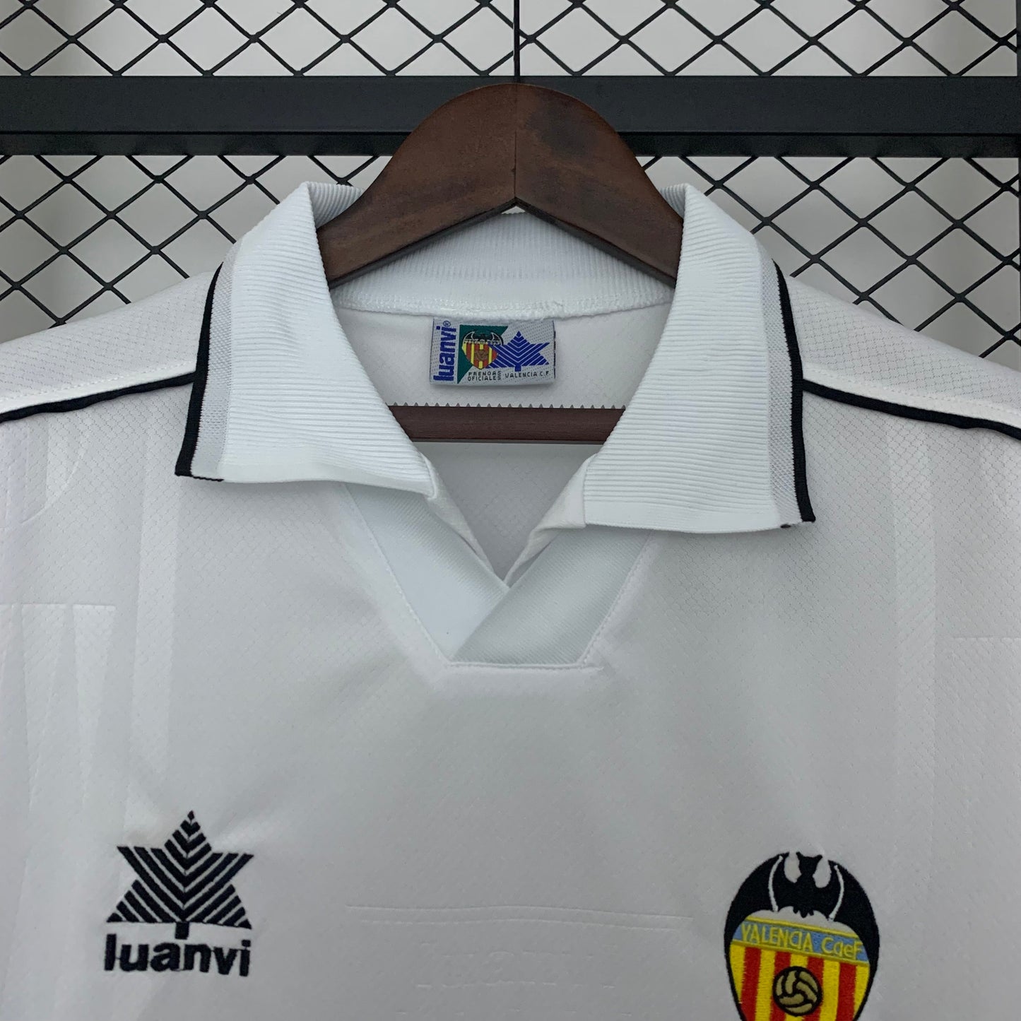 Camiseta Valencia CF Local Retro 1996/97 Versión Fan