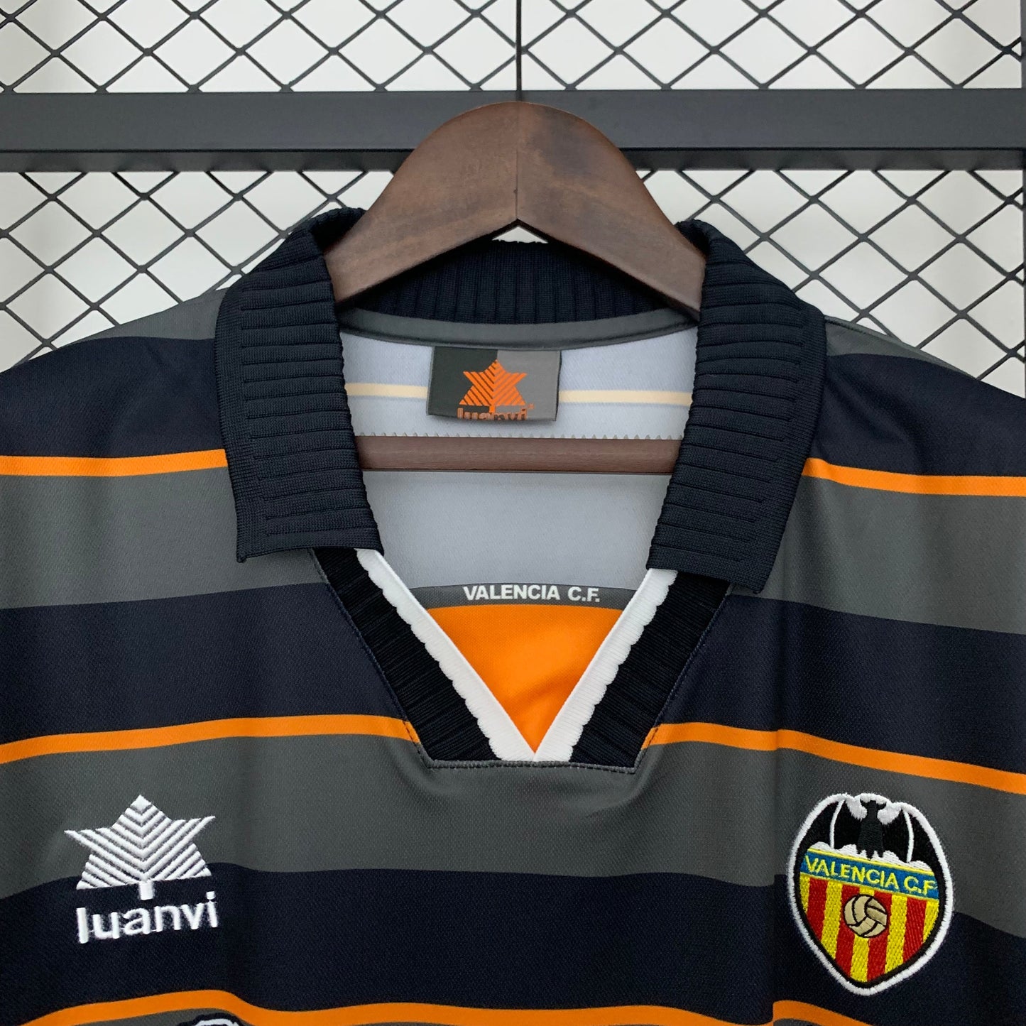 Camiseta Valencia CF Visita Retro 1998/99 Versión Fan