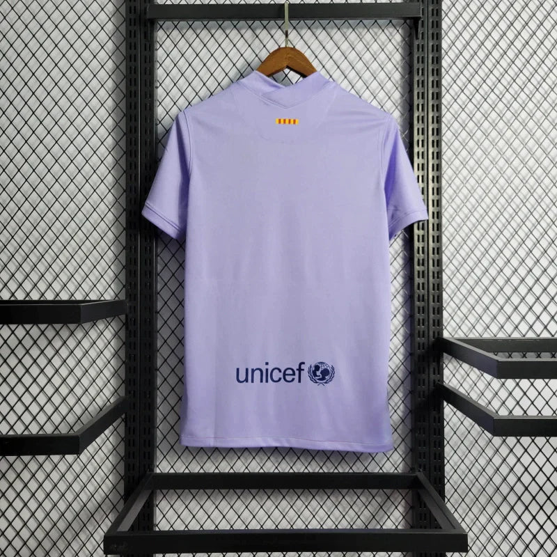 Camiseta FC Barcelona Visita Retro 2021/22