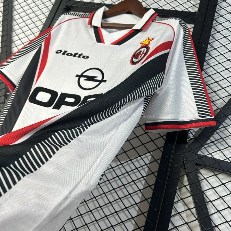 Camiseta AC Milan Visita Retro 1998/99 Versión Fan