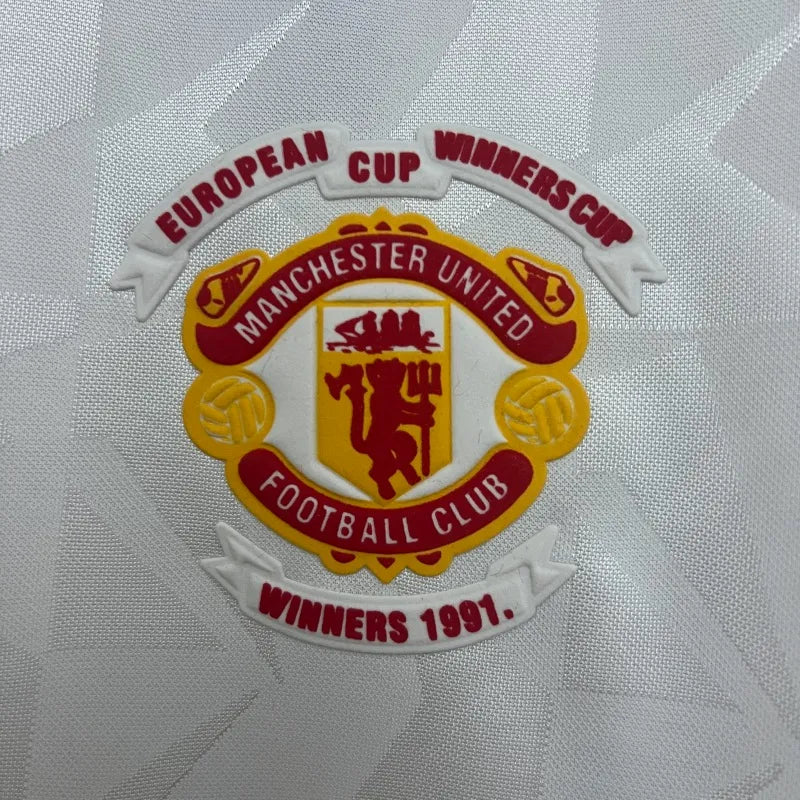 Camiseta Manchester United Visita Retro 1991 Versión Fan