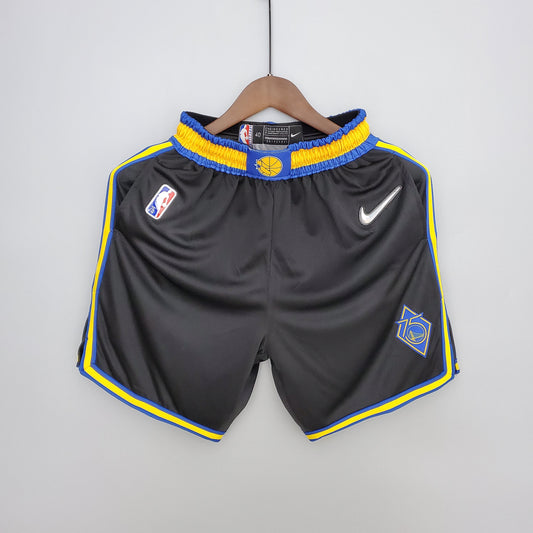 Camiseta Golden State Warriors City Edition Shorts Negros