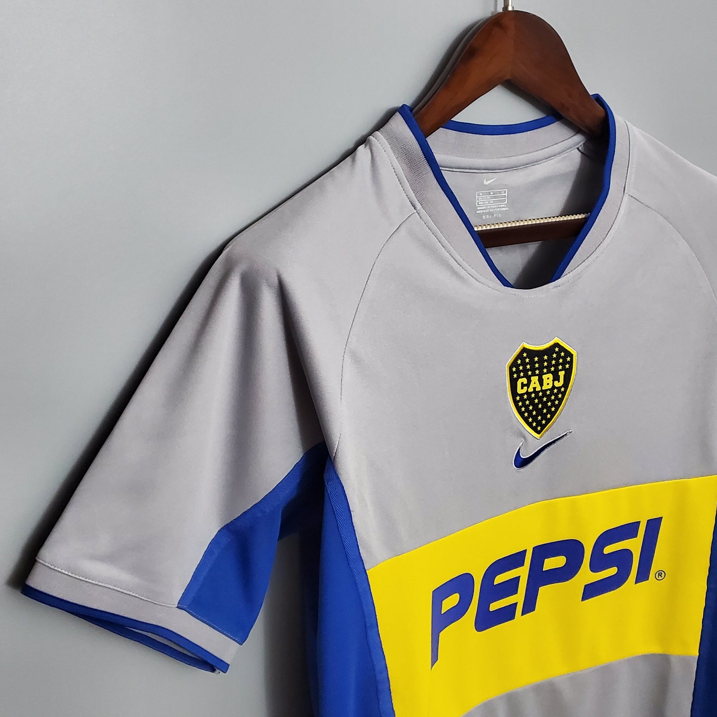 Camiseta Boca Juniors Visita Retro 2002
