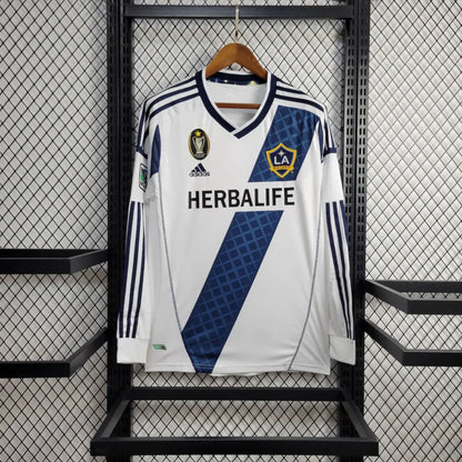 Camiseta LA Galaxy Local Retro Manga Larga 2012