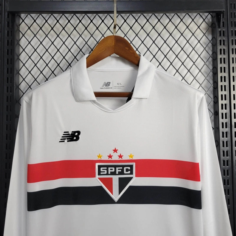 Camiseta Sao Paulo Local 2024/25 | Version Fan Manga Larga