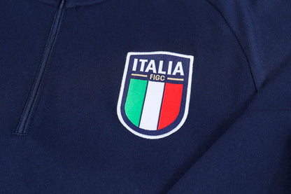 Buzo de entrenamiento Italia Dark Blue 23-24