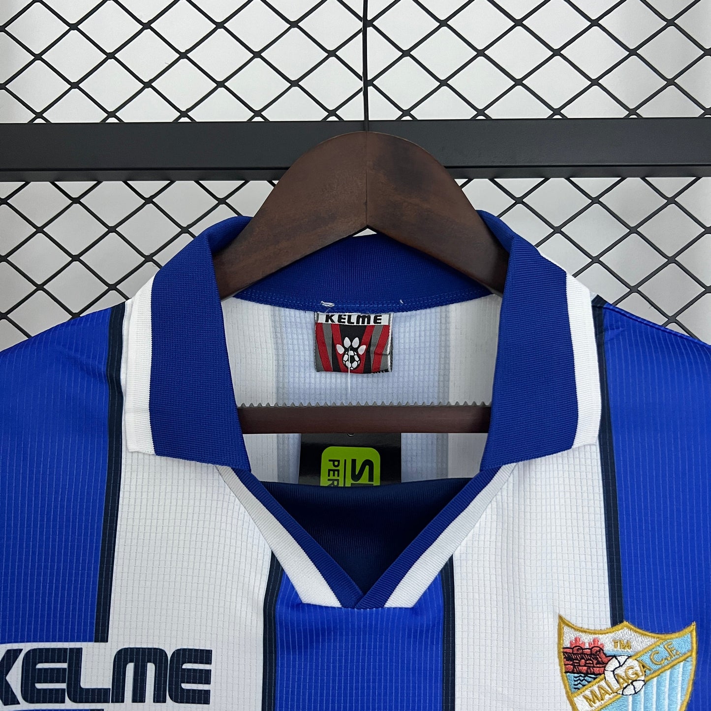 Camiseta Malaga Local Retro 1998 Versión Fan