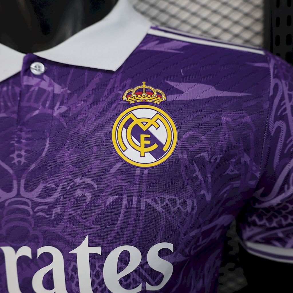 Real Madrid Dragon Morado 2025/26 Versión Jugador