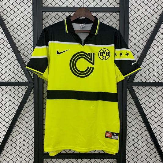 Camiseta Borussia Dortmund Local Retro 1996/97 Versión Fan