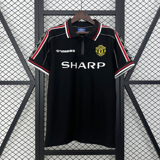 Camiseta Manchester United Visita Retro 1998/99 Versión Fan