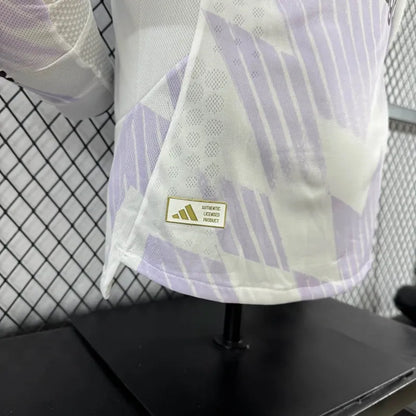 Camiseta Manchester United Visita Manga Larga 2025/26 Versión Jugador