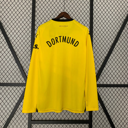 Camiseta Borussia Dortmund Local 2024/25 | Versión Fan Manga Larga