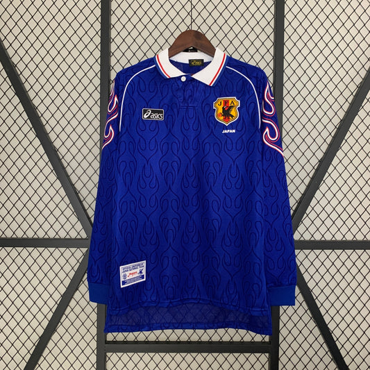 Camiseta Japón 1998 Local | Manga larga Retro