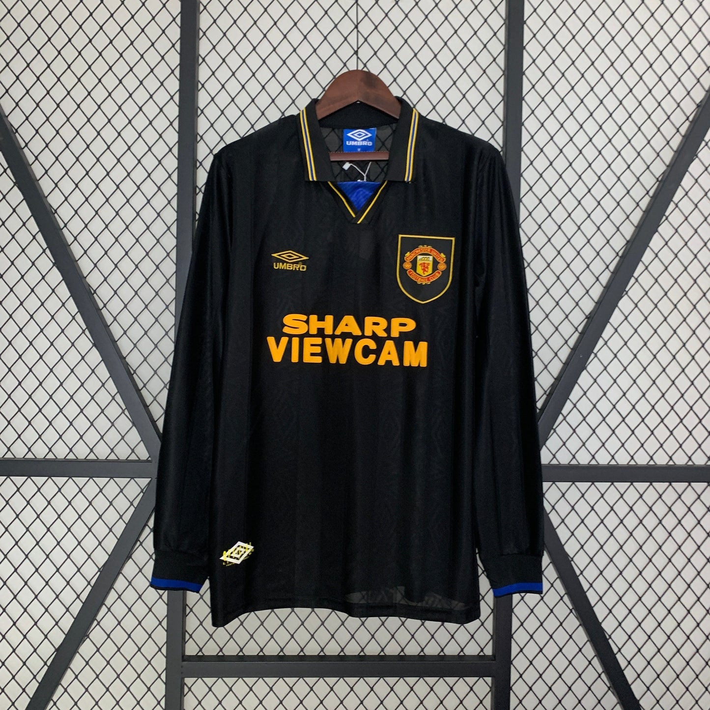 Camiseta Manchester Unite 1993/95 Visita | Manga larga Retro