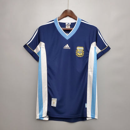 Camiseta Argentina 1998 Visitante | Retro