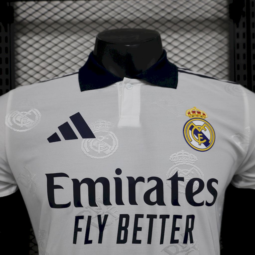Real Madrid Polo Blanco 2025/26 Versión Jugador