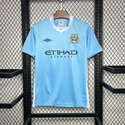 Camiseta Manchester City Local Retro 2011/12