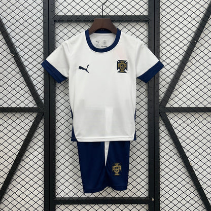Portugal Kit Niño Entrenamiento Blanca 2025/26