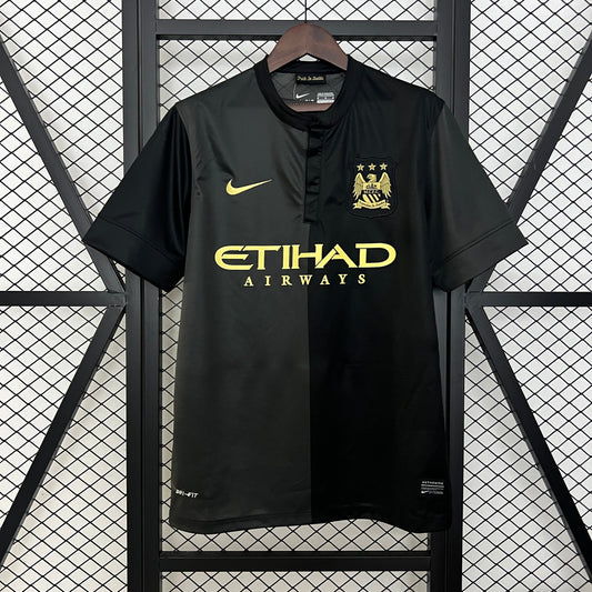 Camiseta Manchester City Visita Retro 2013/14 Versión Fan