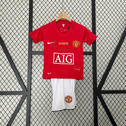 Conjunto niños Manchester United Local 2008/09 | Retro | Retro