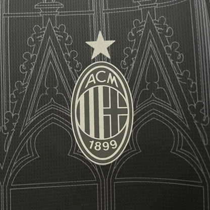 Camiseta AC Milan Pleasure Edition black 2024/25 | Versión fan