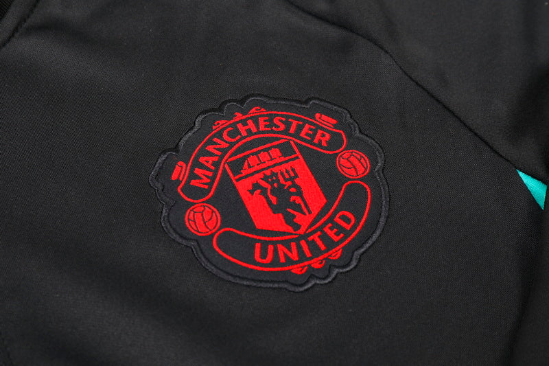 Buzo de entrenamiento Manchester United Black 23-24