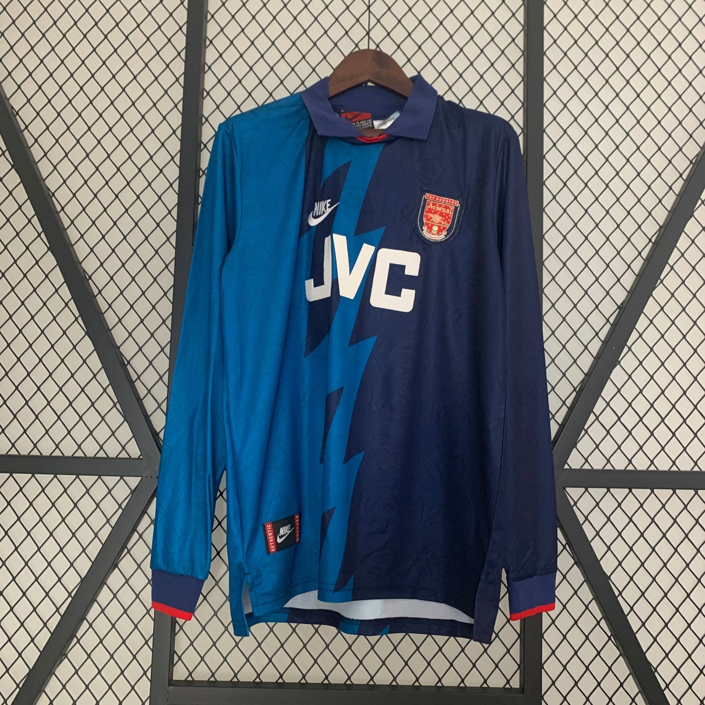 Camiseta Arsenal 1995/96 Visita | Manga larga Retro