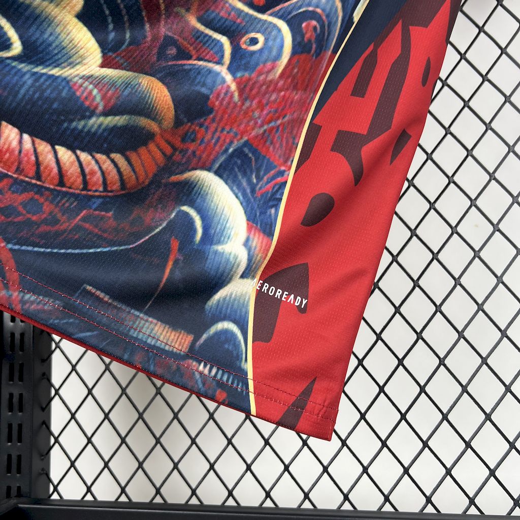 Camiseta Manchester United "Red Snake" 2025/26 Versión Fan