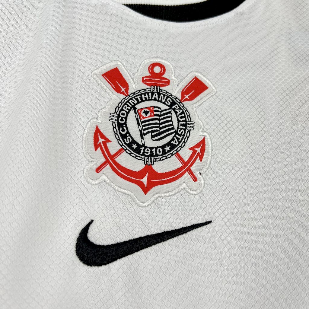 Camiseta Corinthians Local 2025/26 Versión Fan
