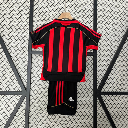 Conjunto niños AC Milan Local 2006/07| Retro