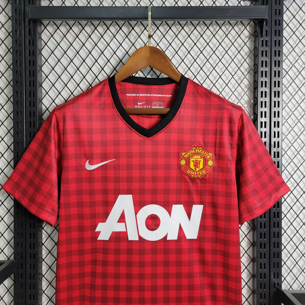 Camiseta Manchester Unite 2012/13 Local | Retro