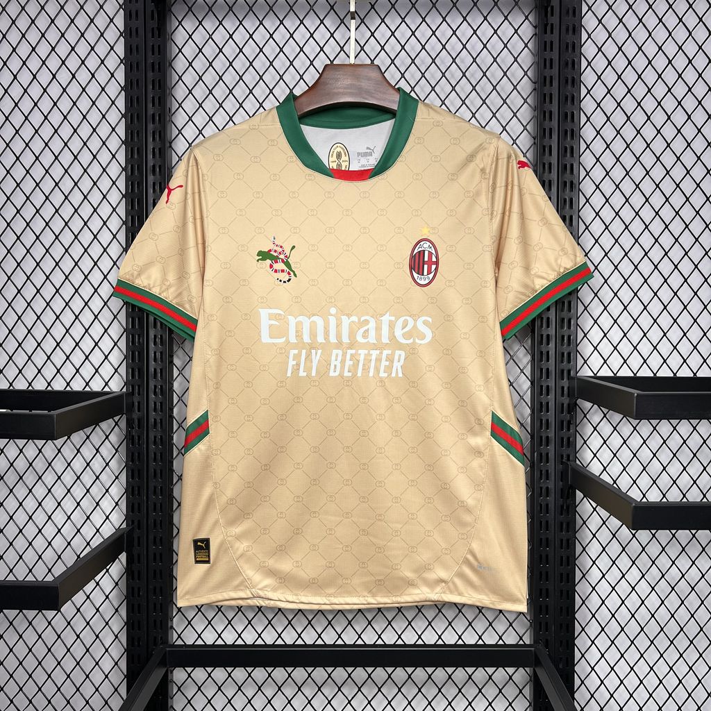 AC Milan Gucci co-branded 2024-25 | Versión Fan