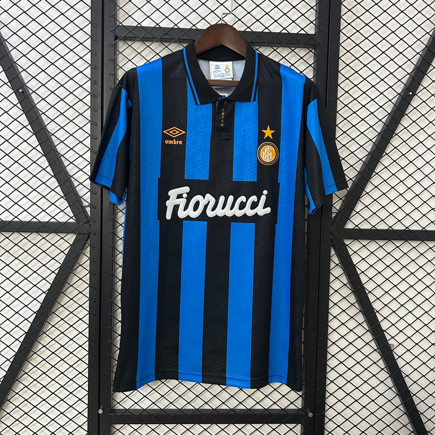 Camiseta Inter de Milán Retro 1992/94 Versión Fan