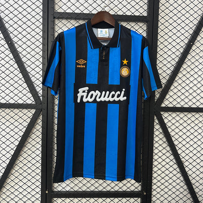 Camiseta Inter de Milán Retro 1992/94 Versión Fan
