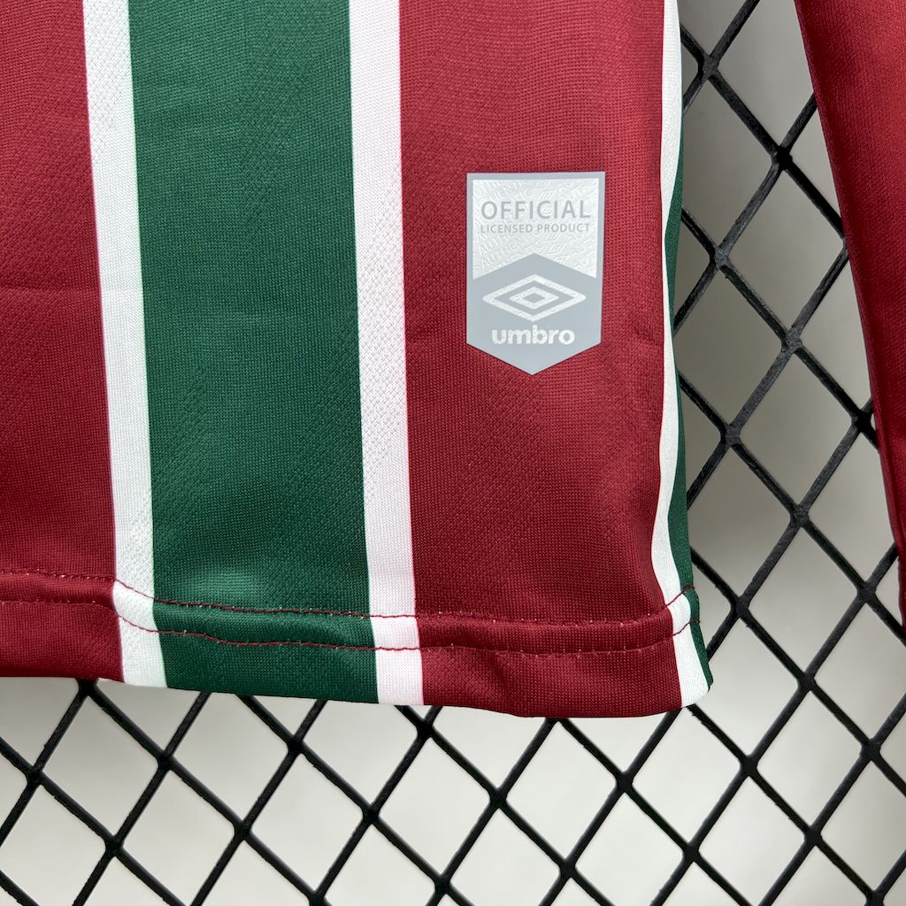 Camiseta Fluminense Local Manga Larga 2025/26 Versión Fan