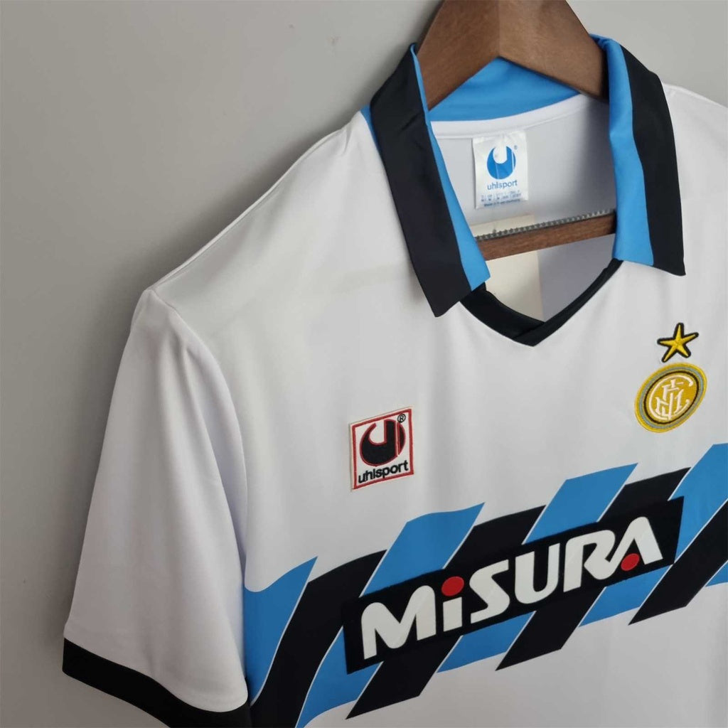 Camiseta Inter de Milán Retro Visita 1990/91